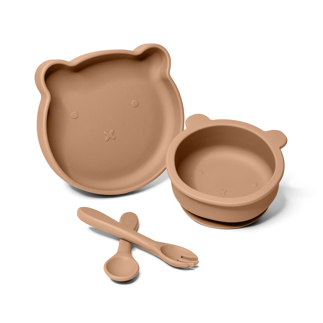 TEDDY Trio Meal Time Set ~ Driftwood
