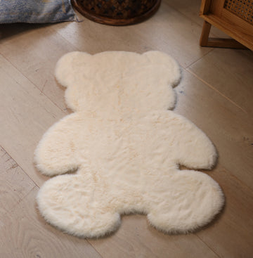 Bear Rug ~ Small Cream