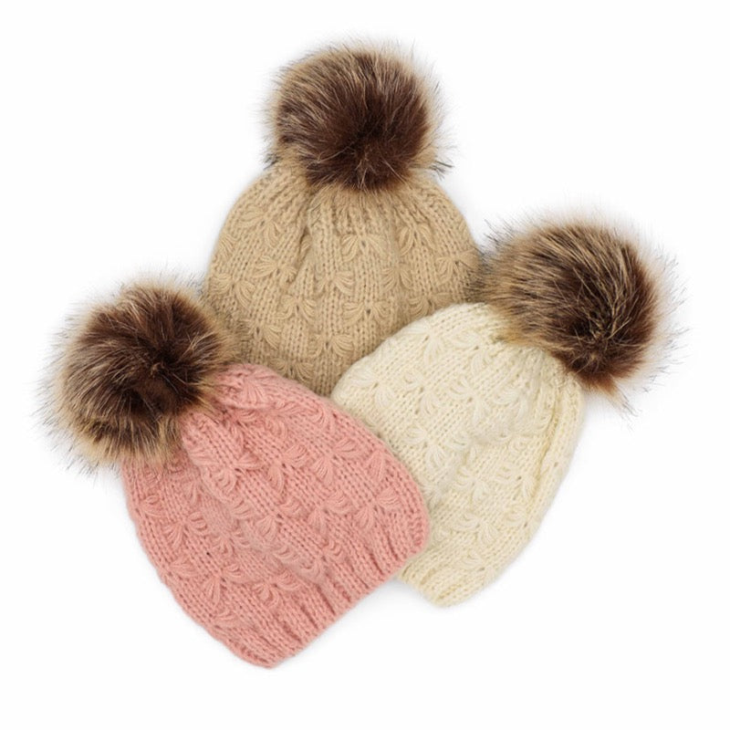 Mum + Bub Sand Beanies