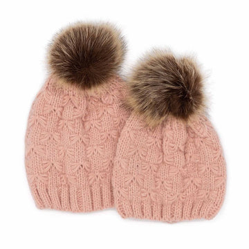 Mum + Bub Blush Beanies