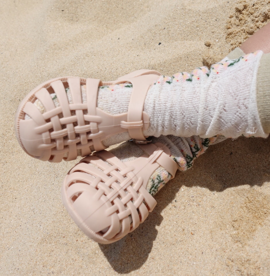 Jelly Sandals ~ Blush