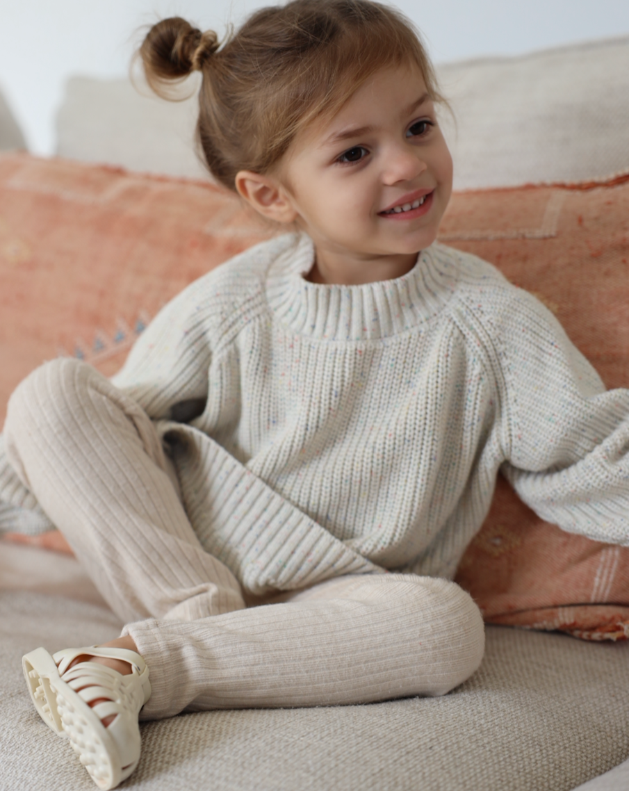 Natural Fleck Sweater